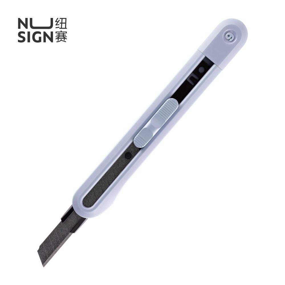 DELI/得力 特氟龙小号美工刀 NS063T 颜色:紫色 单位:把