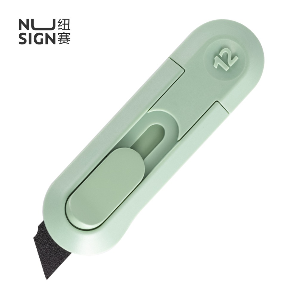 DELI/得力 特氟龙迷你美工刀 NS065T 颜色:绿 单位:把