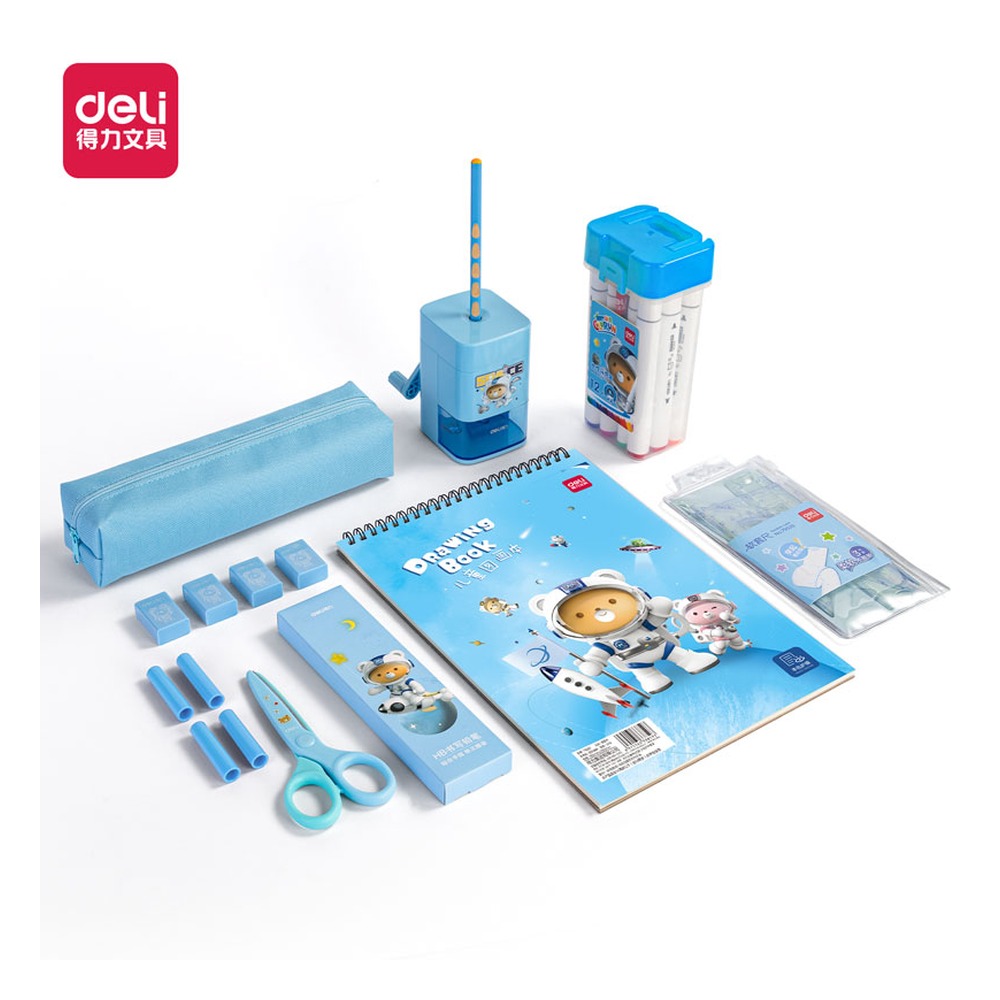 DELI/得力 文具 VG54 颜色:蓝色；包装:盒 单位:盒