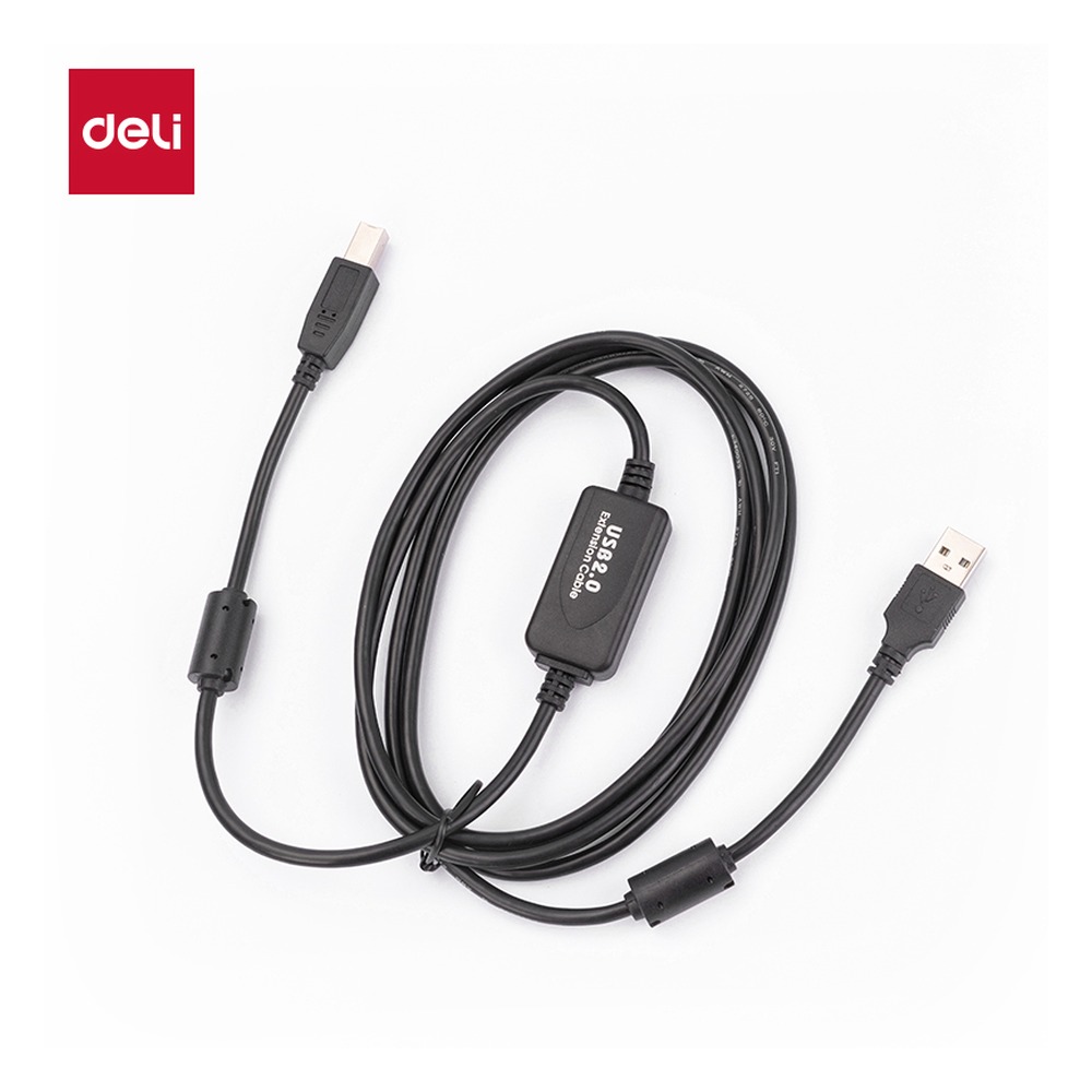 DELI/得力 高拍仪加密线 GK891 颜色:黑 单位:根