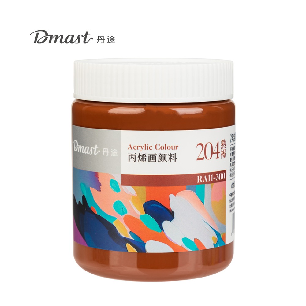 DELI/得力 亮光丙烯颜料 RA11-300 尺寸:300m；容量:300ml；包装:罐装 单位:罐