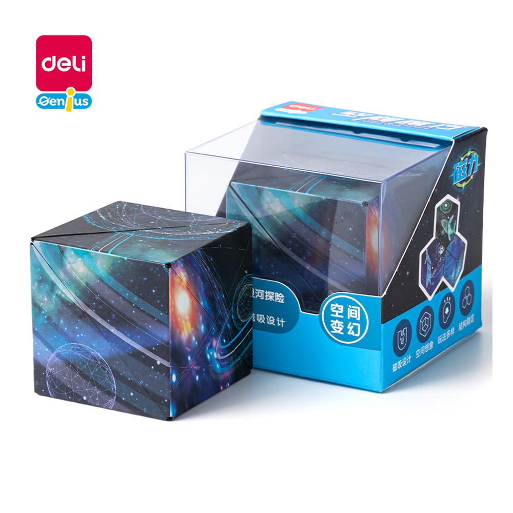 DELI/得力 空间魔方银河探险 YP140-6 颜色:混 单位:盒