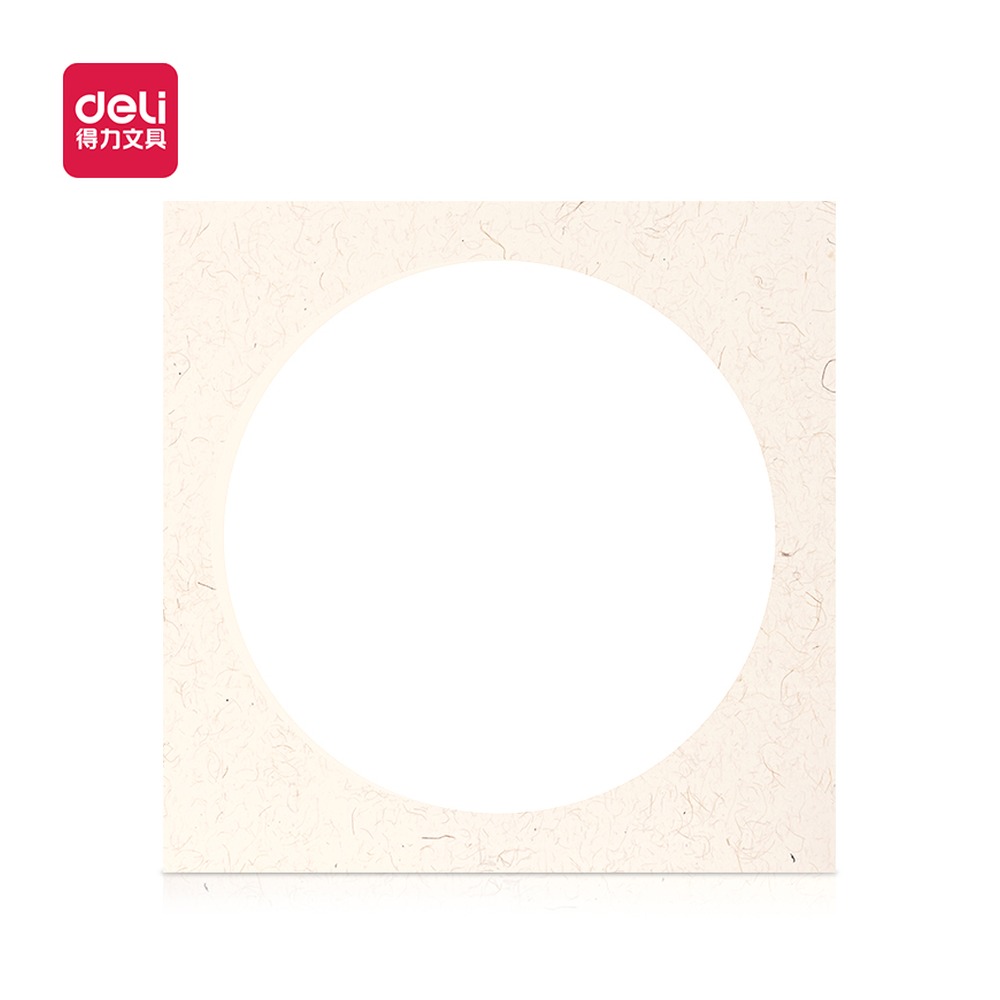 DELI/得力 书画卡纸生宣 HW414-B 颜色:白；尺寸:33cm；包装:10张/袋；纸张规格:生宣 单位:袋
