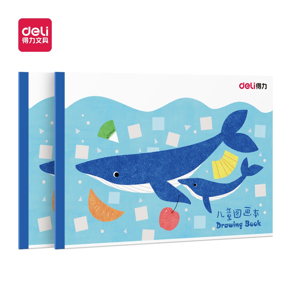 DELI/得力 图画本 7718 颜色:蓝色 单位:本