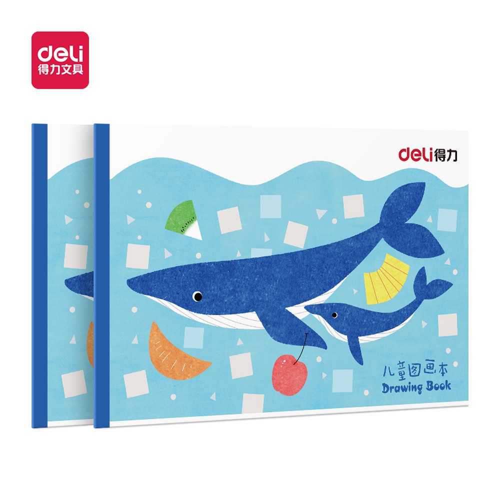 DELI/得力 图画本 7717 颜色:蓝色 单位:本