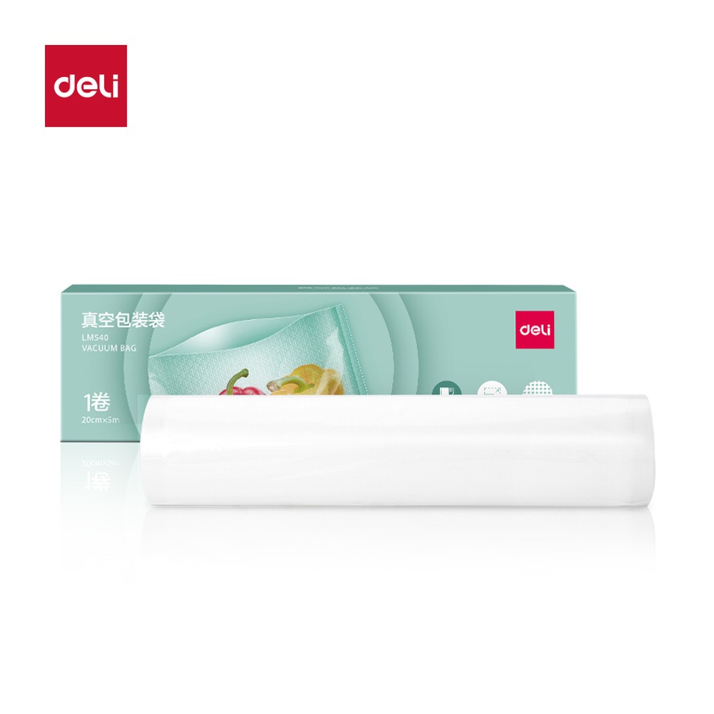 DELI/得力 包装机耗材 LM540 尺寸:20CM*5M；包装:1卷/盒 单位:盒