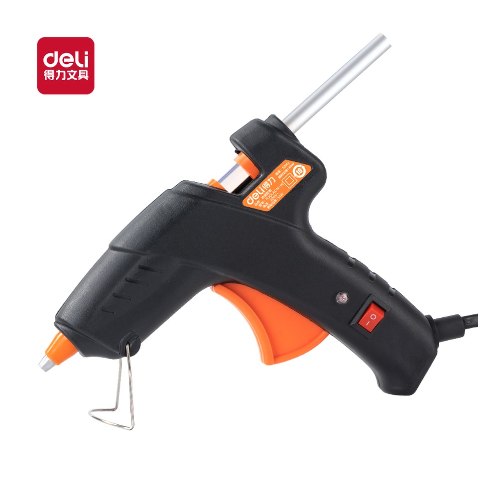 DELI/得力 热熔胶枪40W YC701-2 颜色:黑；包装:把；其他:40W 单位:袋
