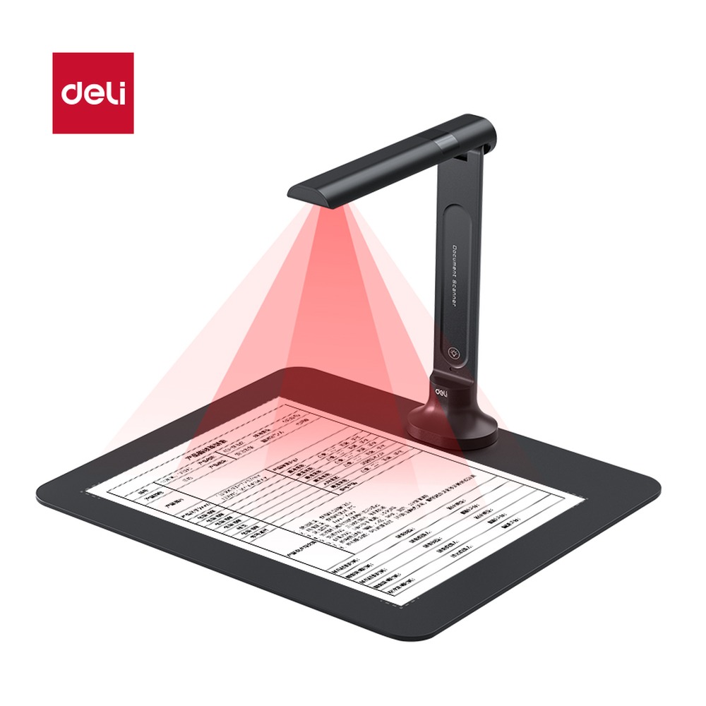 DELI/得力 高拍仪A4软垫 GK141 颜色:黑；尺寸:A4 单位:台