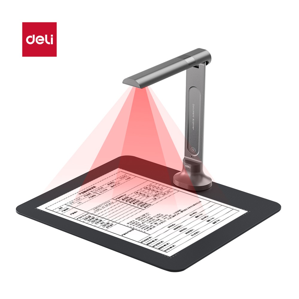 DELI/得力 高拍仪A4软底 GK632 颜色:灰；尺寸:A4；结构:软底 单位:台