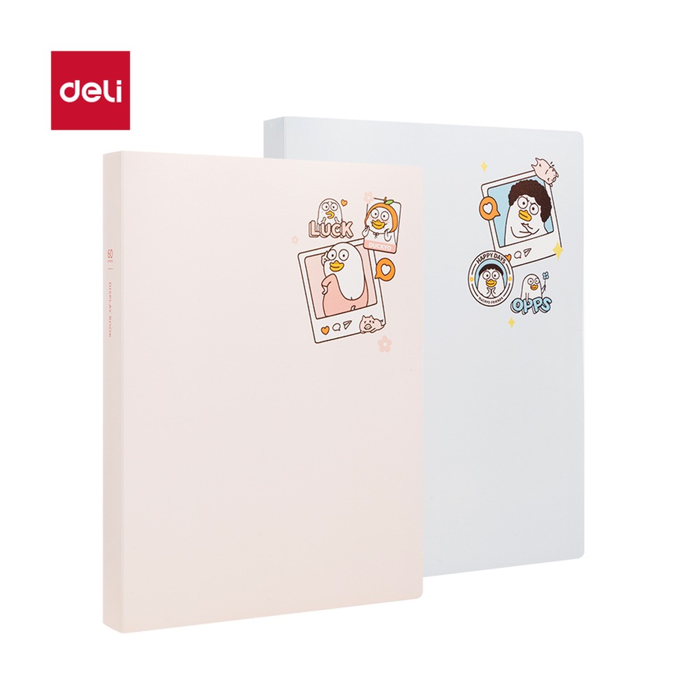 DELI/得力 小刘鸭资料册 PQ331-60 颜色:混；页产量:60页 单位:个