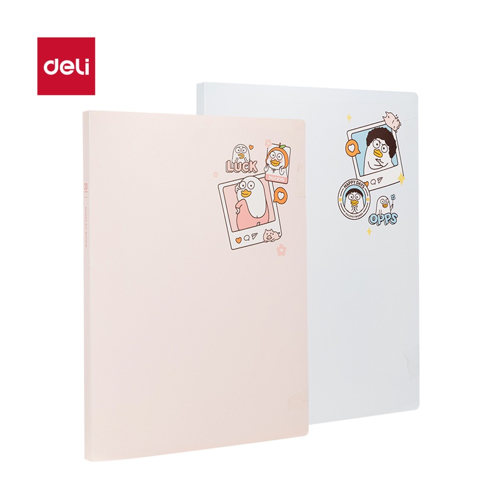 DELI/得力 小刘鸭资料册 PQ331-30 颜色:混；页产量:30页 单位:个