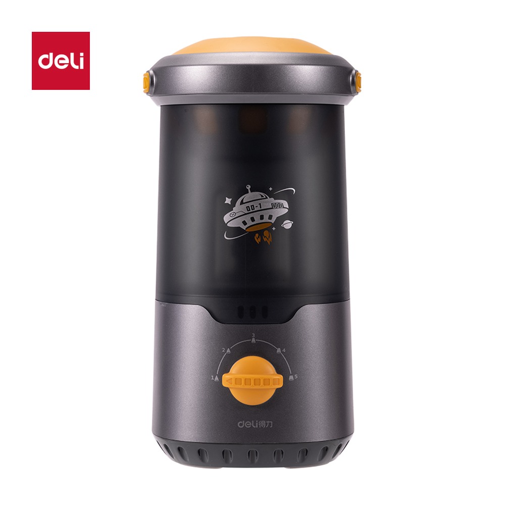 DELI/得力 全自动削笔机 VA7MAX 颜色:灰色 和白色；尺寸:185.3mm*88.5mm*94.2mm 单位:台