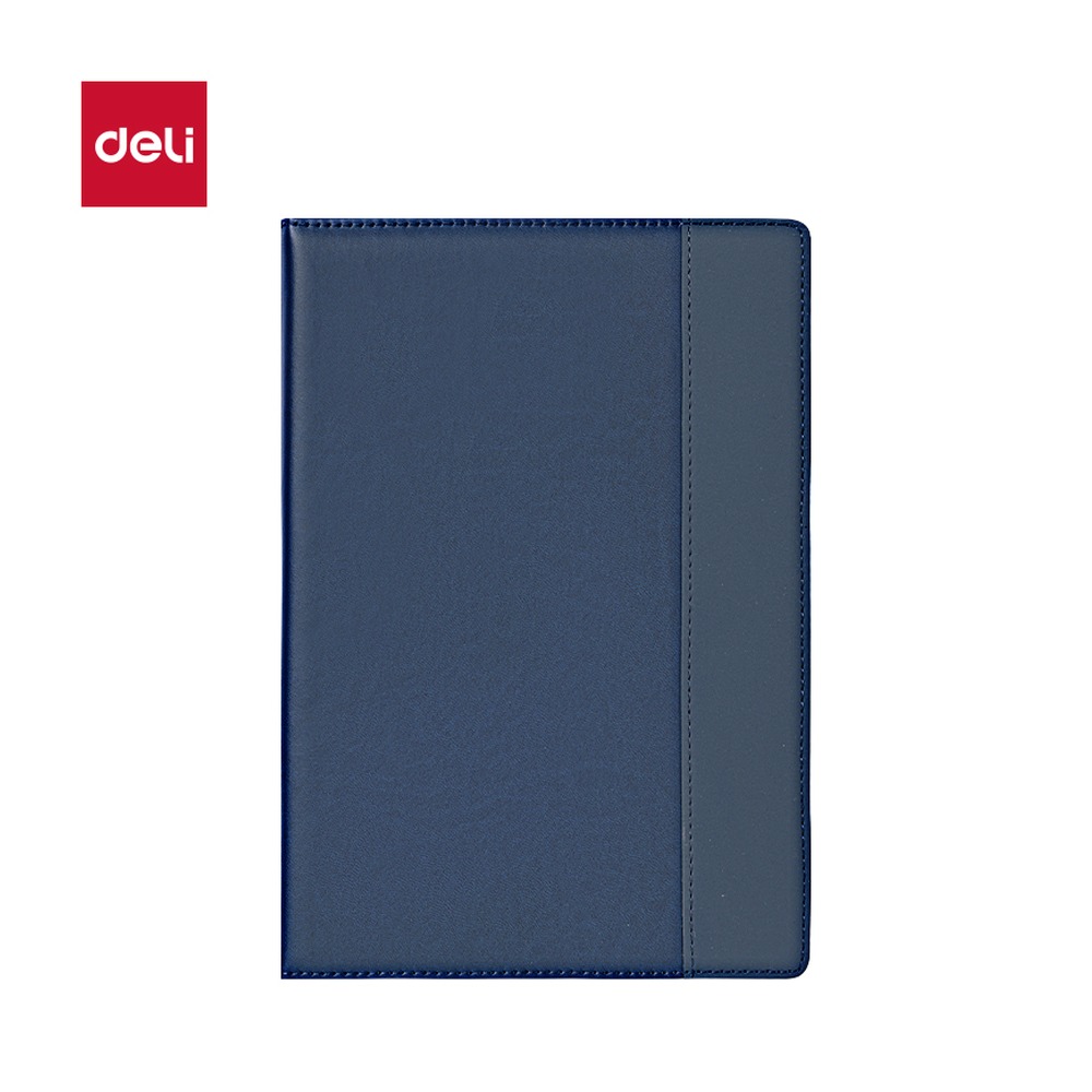DELI/得力 皮面本行距 7921 颜色:蓝；尺寸:143mm；笔芯规格:143mm/10mm 单位:本