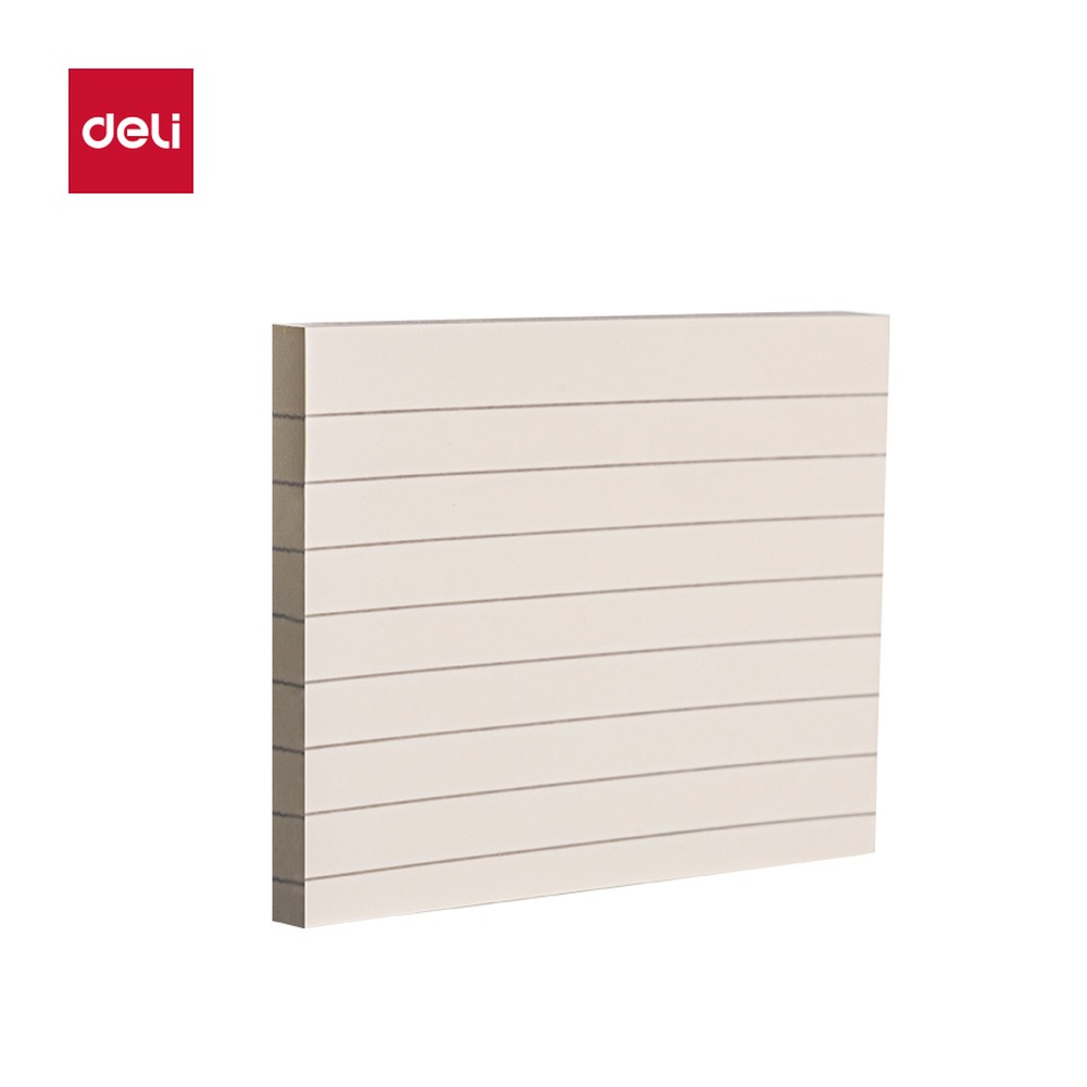 DELI/得力 记事贴 BT301 颜色:白色；尺寸:76mm×101mm；笔芯规格:76mm/101mm 单位:本