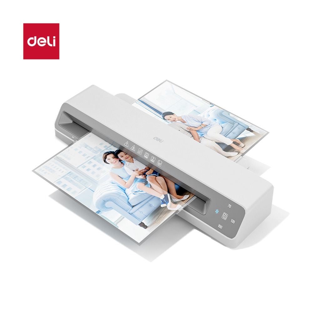DELI/得力 塑封机 GQ305 颜色:白色；额定功率:500W 单位:台