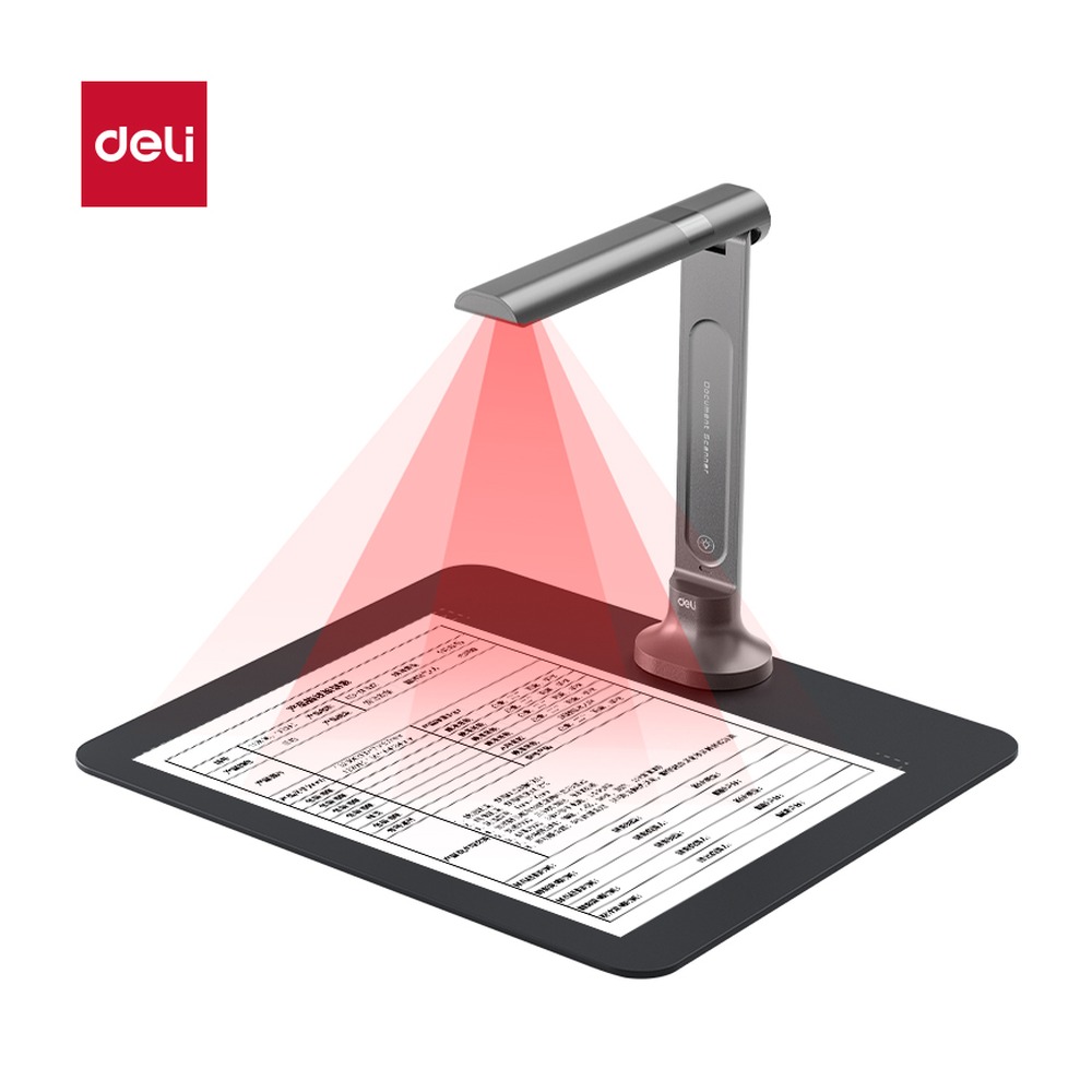 DELI/得力 高拍仪A4软垫 GK600 颜色:灰 单位:台