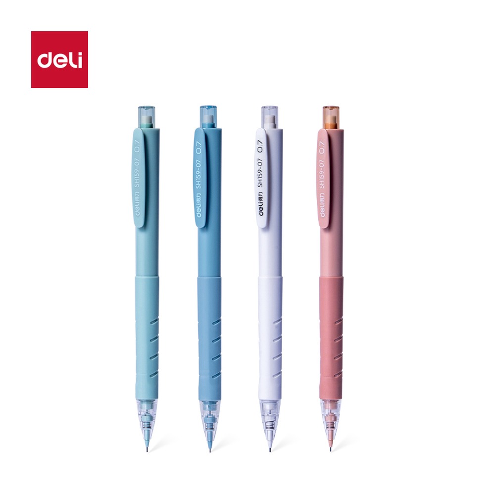 DELI/得力 自动出芯活动铅笔 SH159-07 颜色:混；尺寸:0.7mm；笔芯规格:0.7mm 单位:支