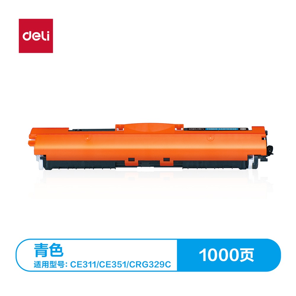 DELI/得力 通用硒鼓 G-CE311A 适用型号:CE310/CE350/CRG329K 单位:支