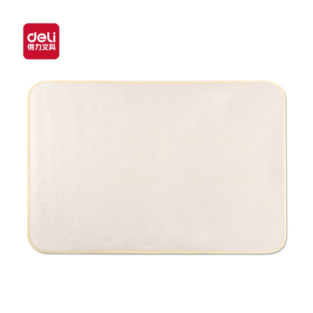 DELI/得力 纯色毛毡 HW706-2 颜色:白；尺寸:60cm 单位:卷