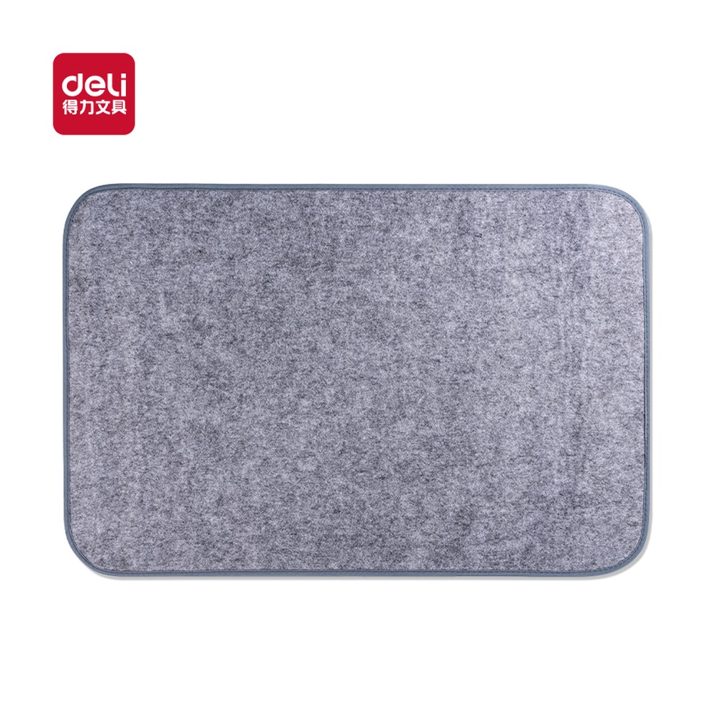 DELI/得力 纯色毛毡 HW706-1 颜色:灰；尺寸:60cm 单位:卷