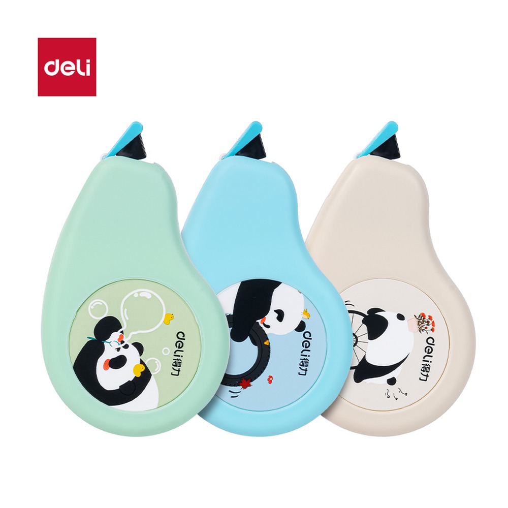 DELI/得力 修正带 VR90-12A 颜色:混；尺寸:5mm*12m；笔芯规格:5mm 单位:个