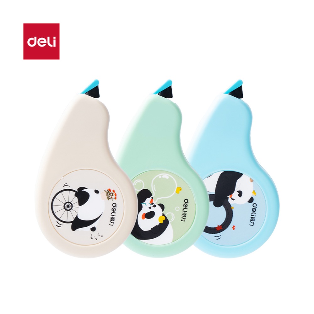 DELI/得力 修正带 VR90-20A 颜色:混；尺寸:5mm*20m；笔芯规格:5mm 单位:个