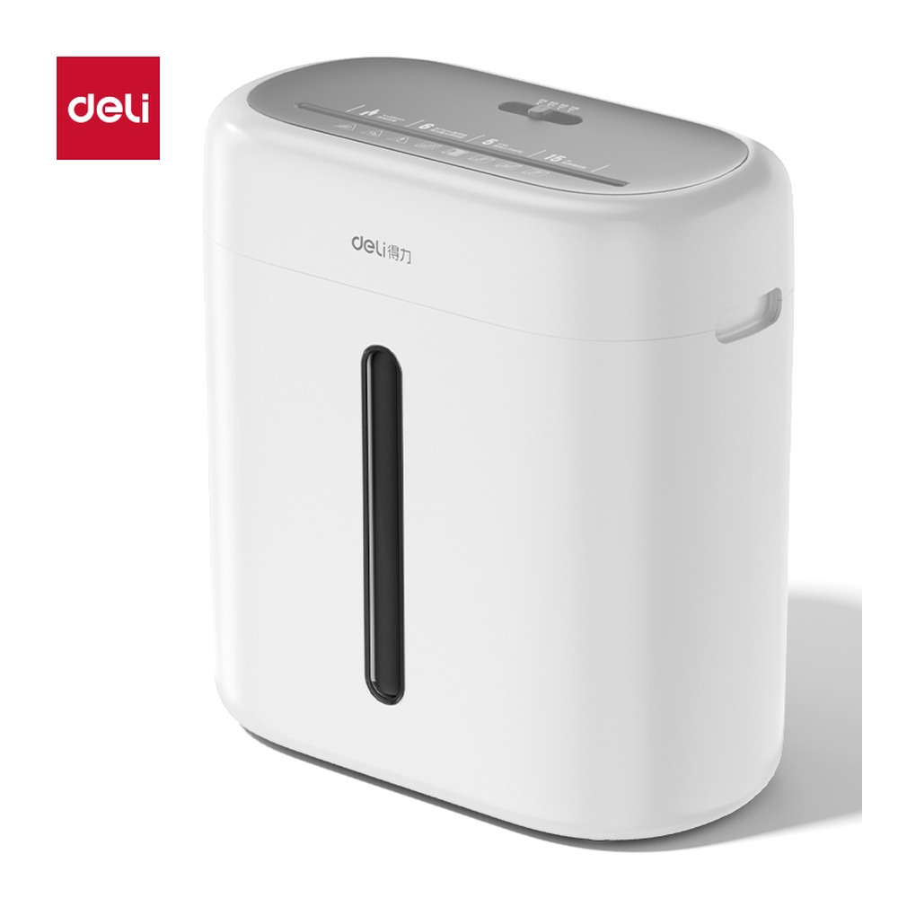 DELI/得力 碎纸机小型碎纸机 GA150 颜色:白色；尺寸:345mm*191mm*359mm 单位:台