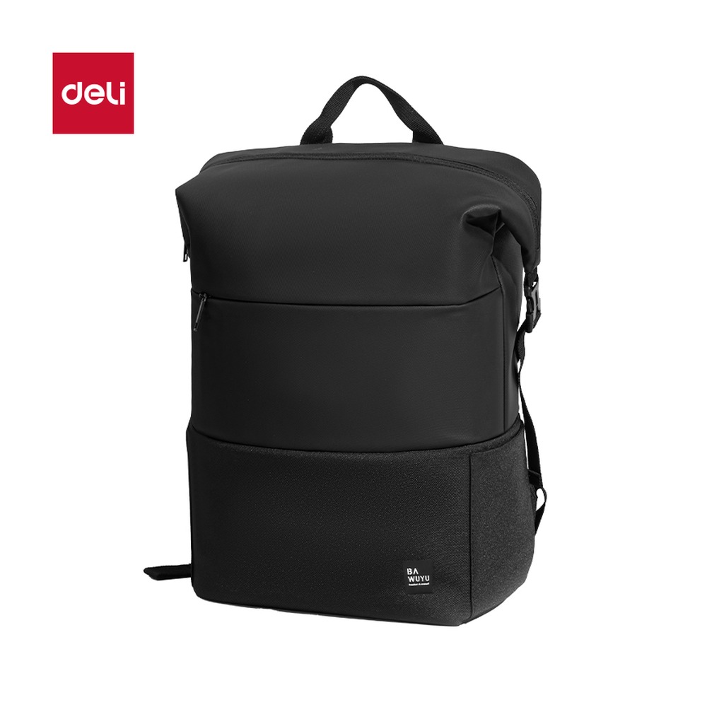 DELI/得力 北岛物语系列休闲双肩包 BG500 颜色:黑 单位:个