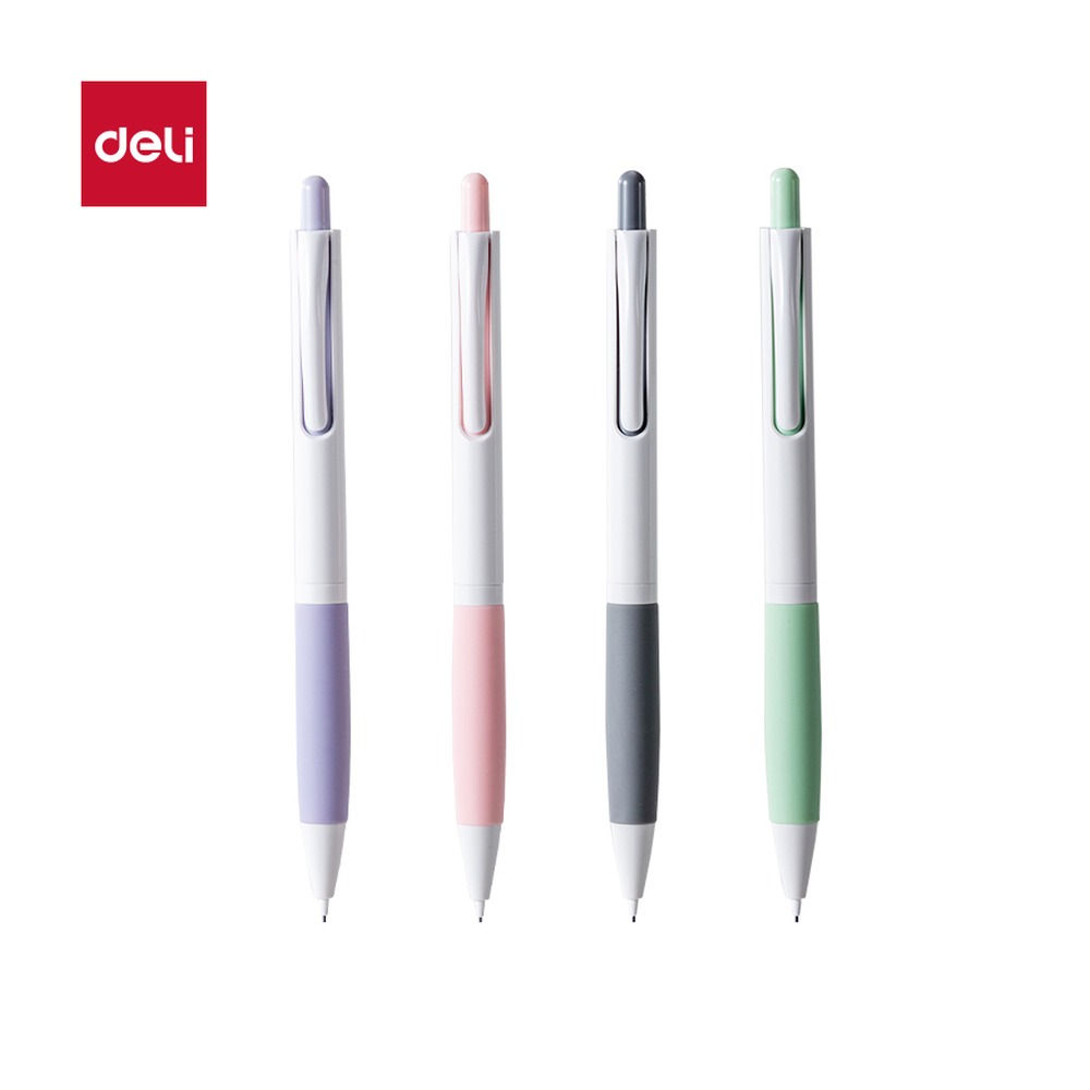DELI/得力 自动出芯活动铅笔 SH158-07 颜色:混；尺寸:0.7mm；包装:支；笔芯规格:0.7mm 单位:支