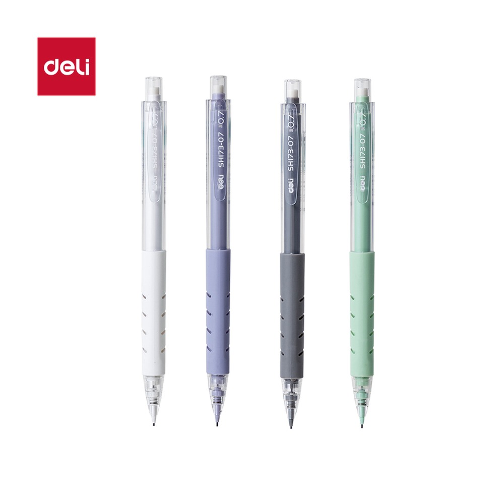 DELI/得力 自动出芯活动铅笔 SH173-07 颜色:混；尺寸:0.7mm；包装:支；笔芯规格:0.7mm 单位:支