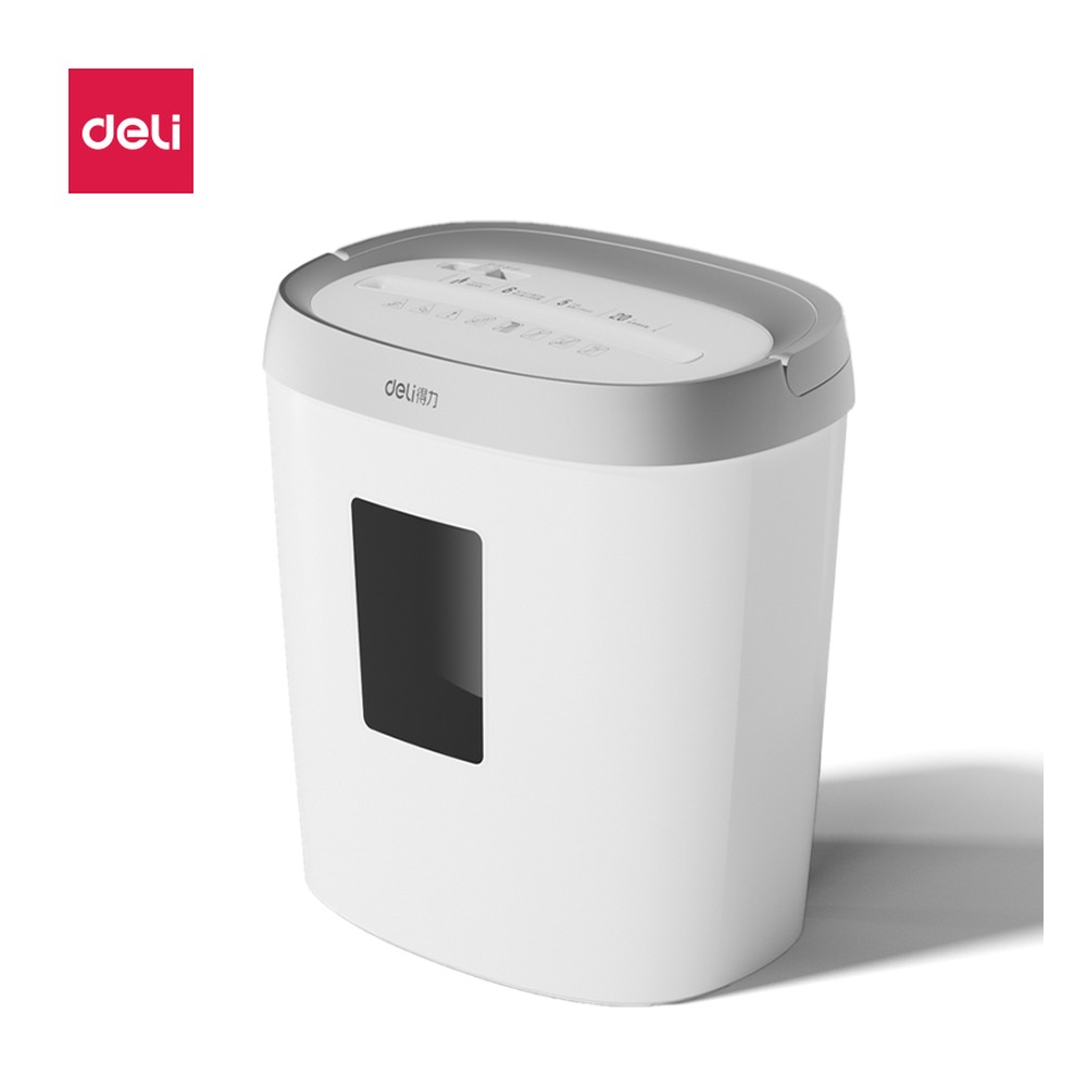 DELI/得力 碎纸机小型碎纸机 GA180 颜色:白色；尺寸:350mm*250mm*390mm 单位:台