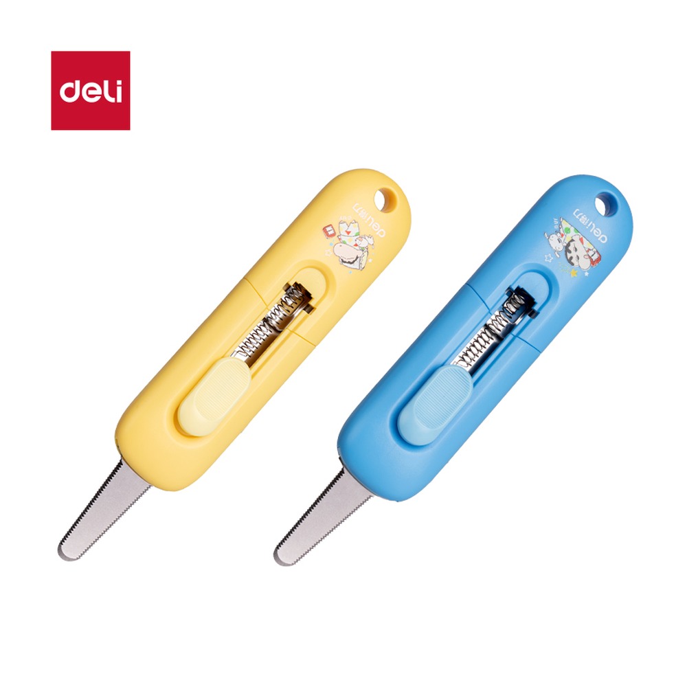 DELI/得力 蜡笔小新美工刀 LB180 颜色:混色 单位:把