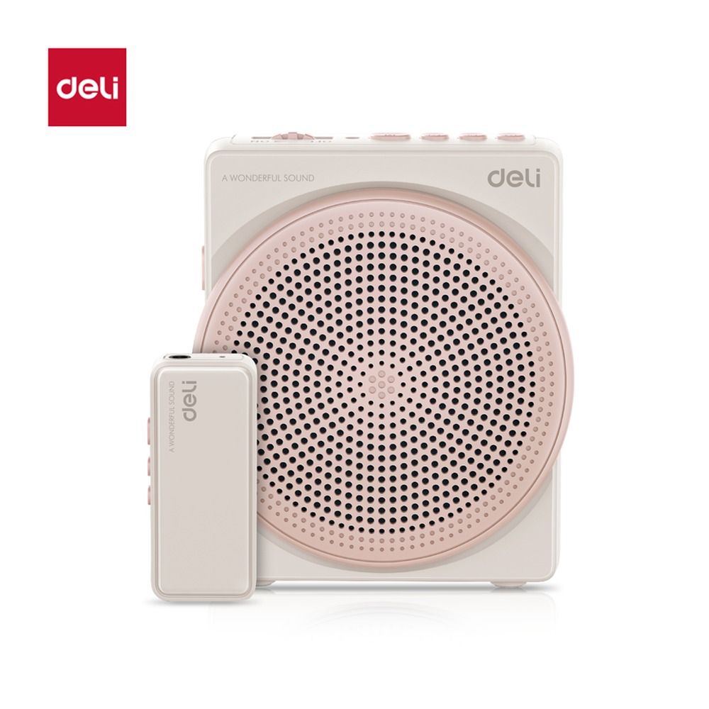 DELI/得力 音频设备携带式扩音器 LT911 颜色:粉色 单位:盒