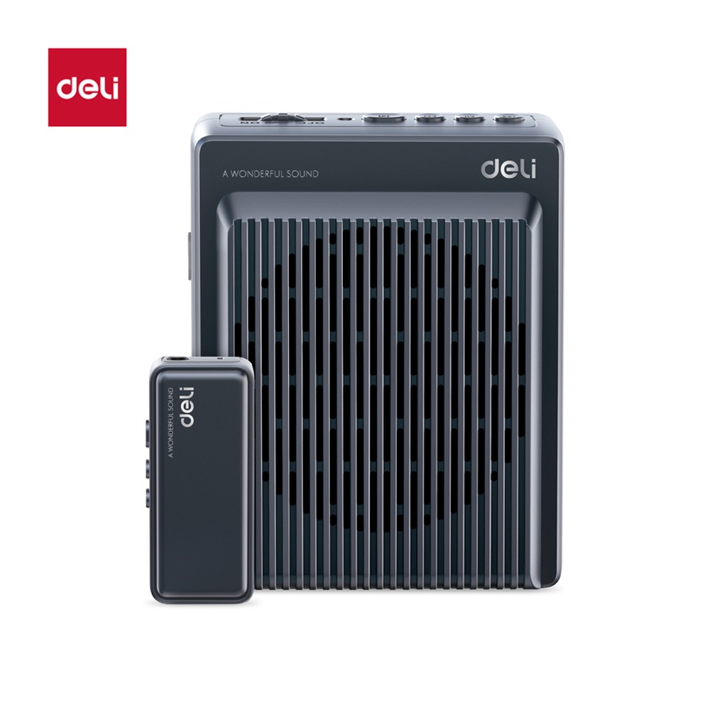 DELI/得力 音频设备携带式扩音器 LT921 颜色:灰色 单位:盒