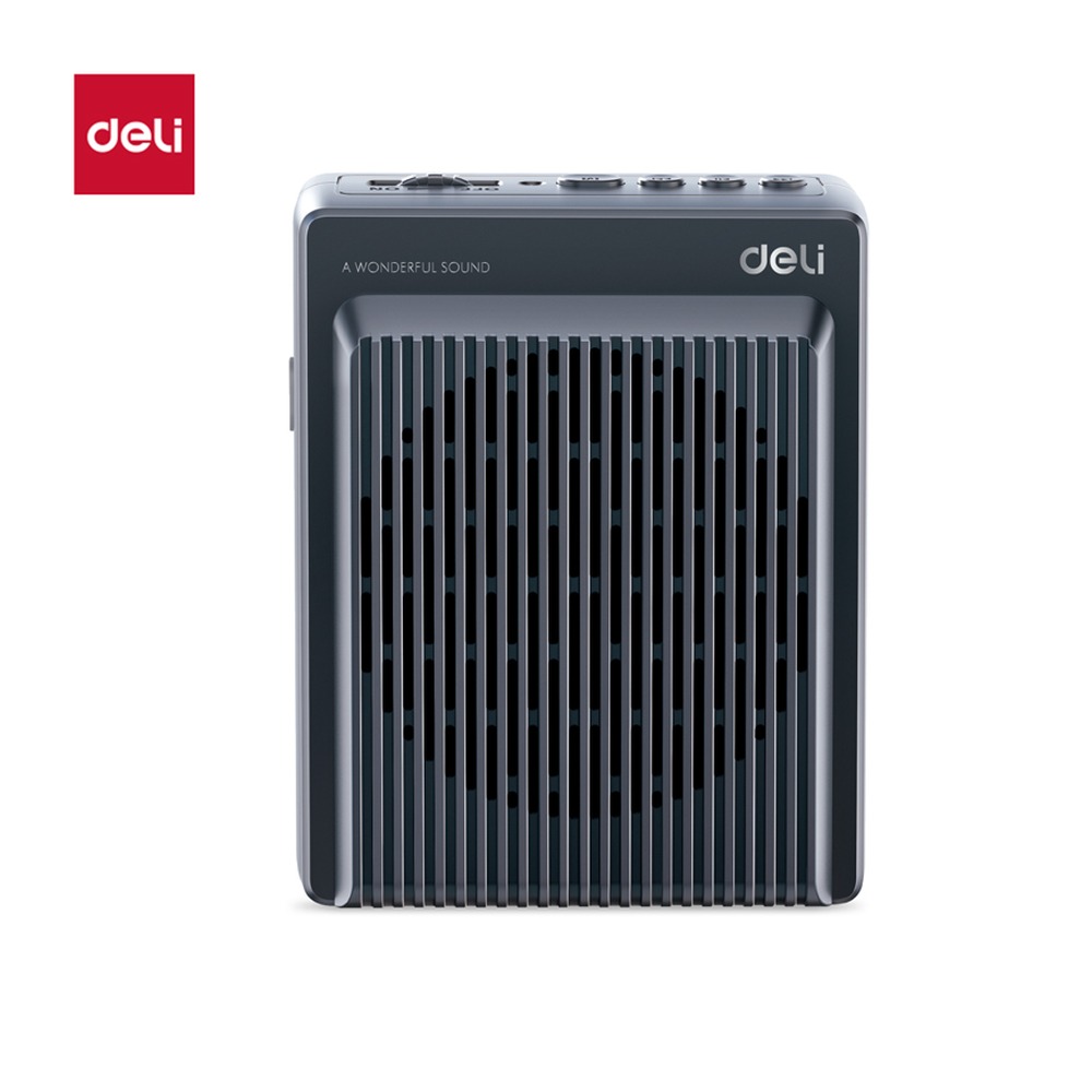 DELI/得力 扩音器便携音响 LT920 颜色:米白、灰色；包装:个 单位:盒