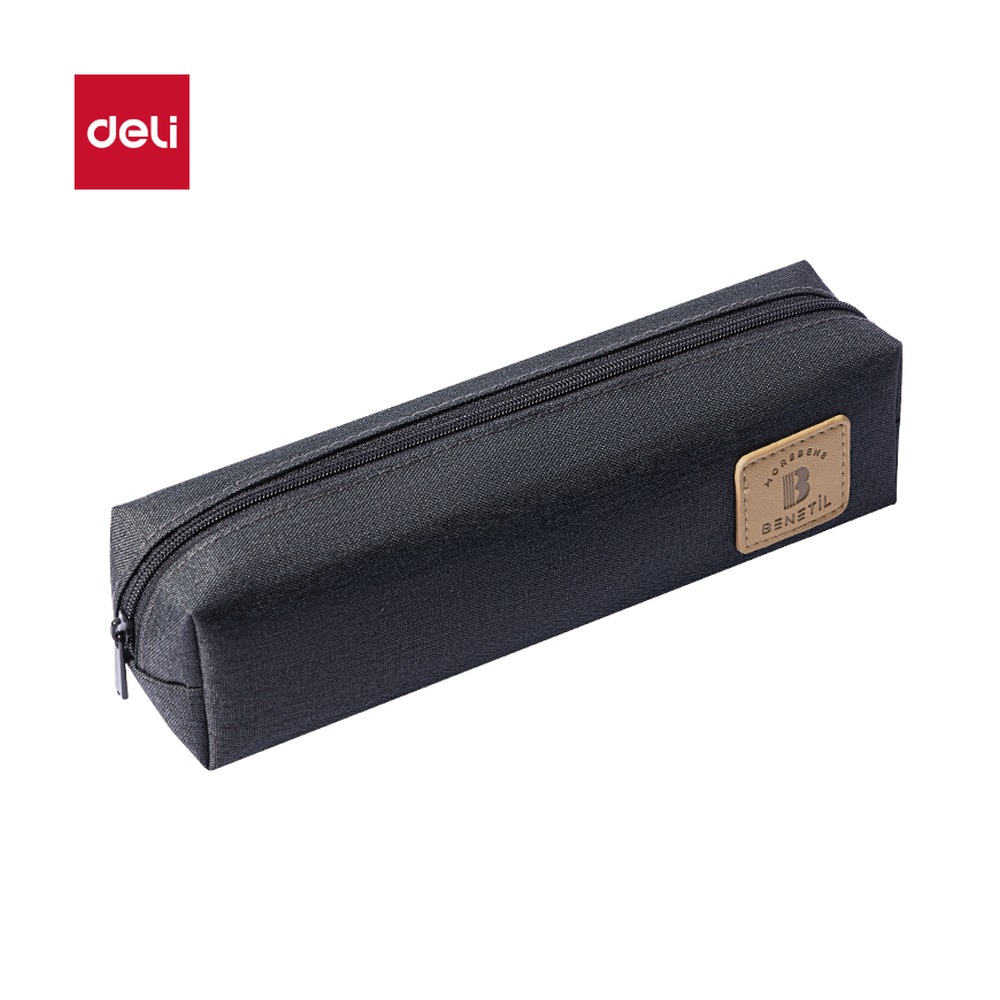 DELI/得力 多用途笔袋 67057TM 颜色:黑；适用:多用途 单位:个