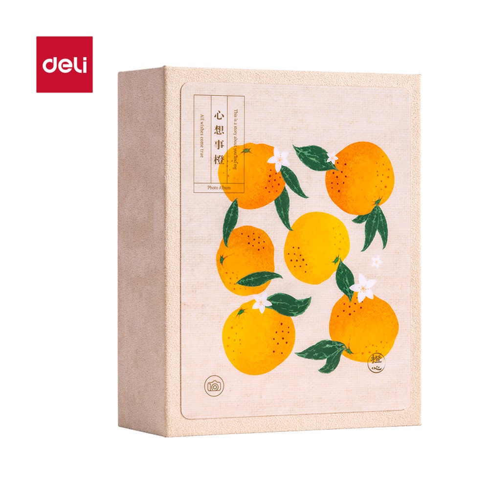 DELI/得力 6寸100入横式相册 PQ858 尺寸:6寸 单位:个