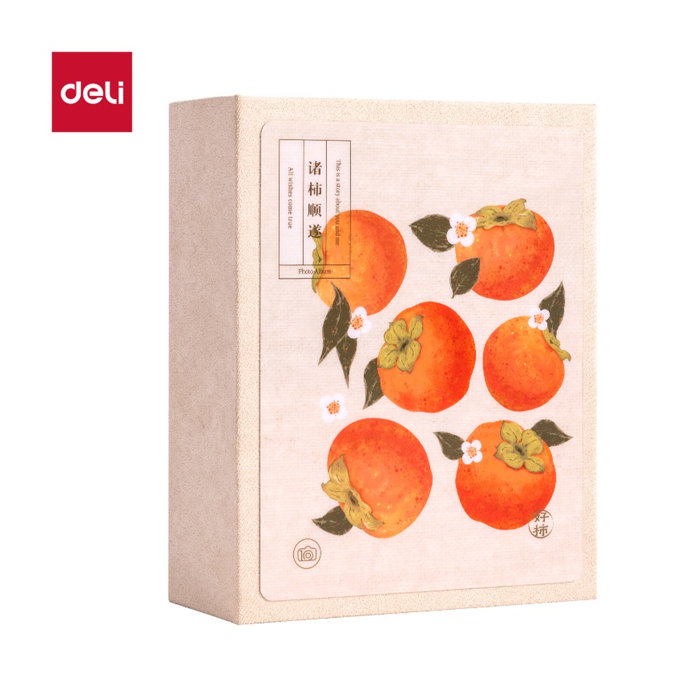 DELI/得力 6寸100入横式相册 PQ858 尺寸:6寸 单位:个