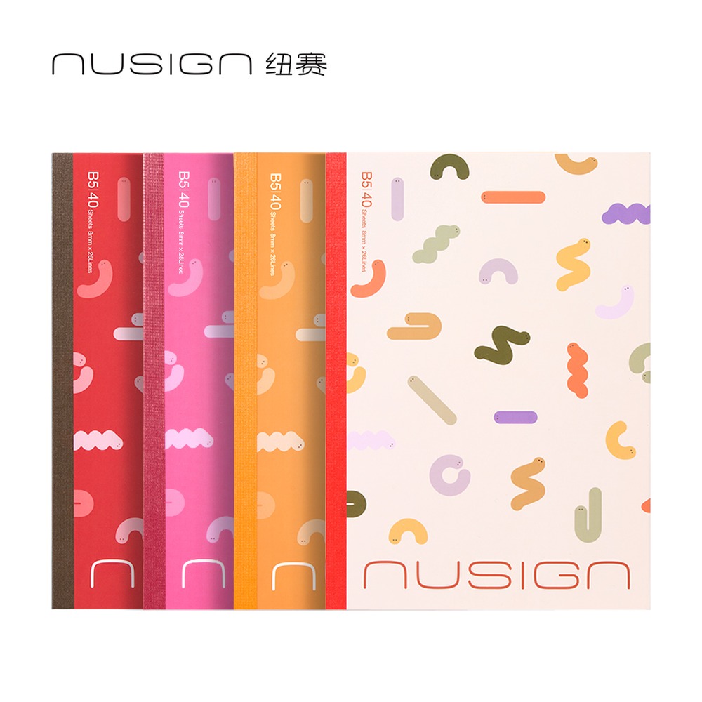 DELI/得力 无线装订本 NS351-S 颜色:混；纸张规格:40张 单位:本