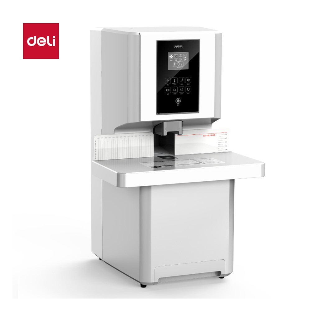 DELI/得力 全自动财务装订机 GB800 颜色:白 单位:台