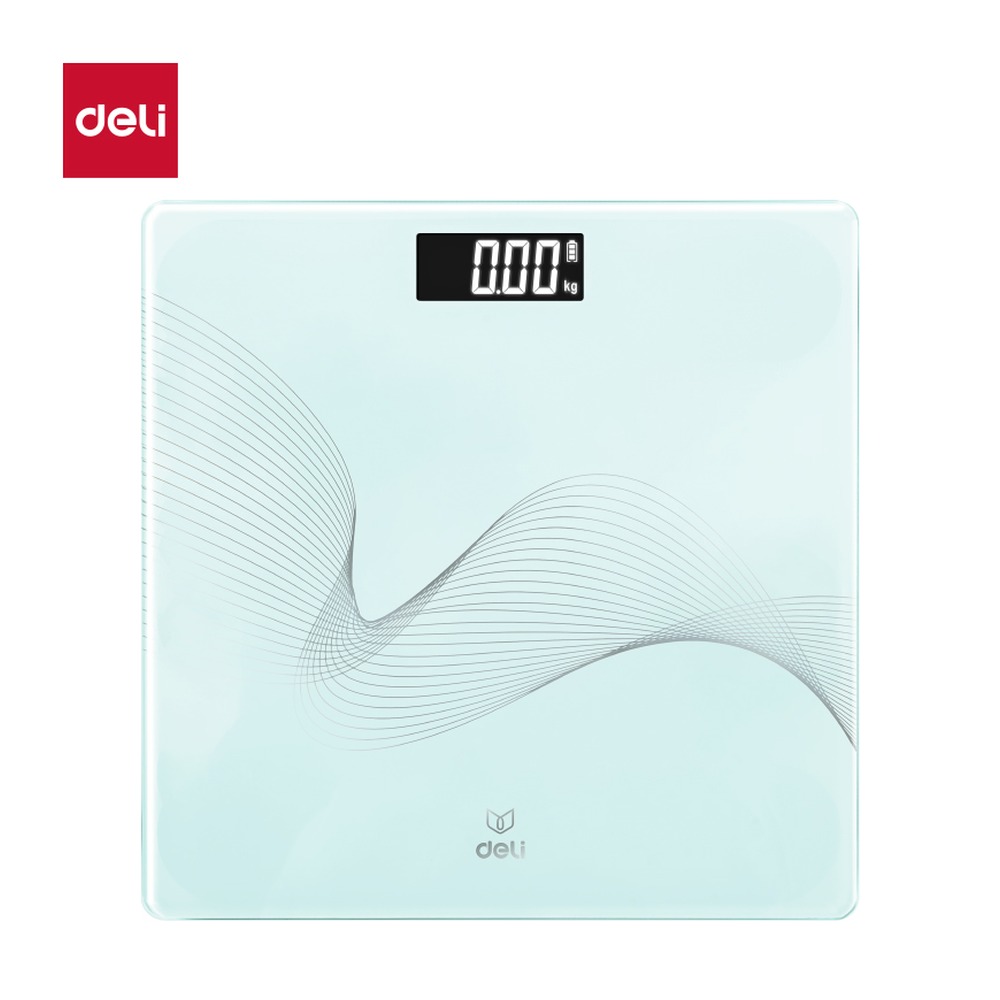 DELI/得力 性价比健康秤 LE603 颜色:白 单位:台