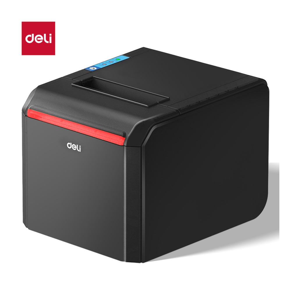 DELI/得力 热敏票据打印机 GE900F 颜色:黑色；尺寸:170mm*140mm"*138mmM 单位:台