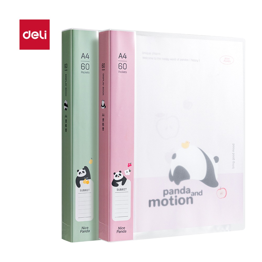 DELI/得力 熊猫系列资料册 XM703-60 页产量:60页 单位:个