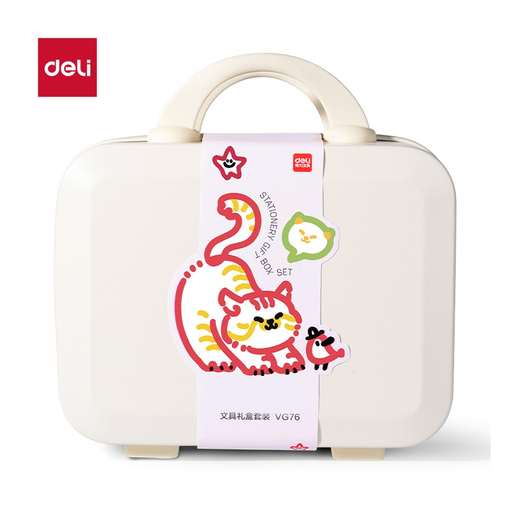 DELI/得力 综合 VG76 颜色:粉色；适用:女生款 单位:套