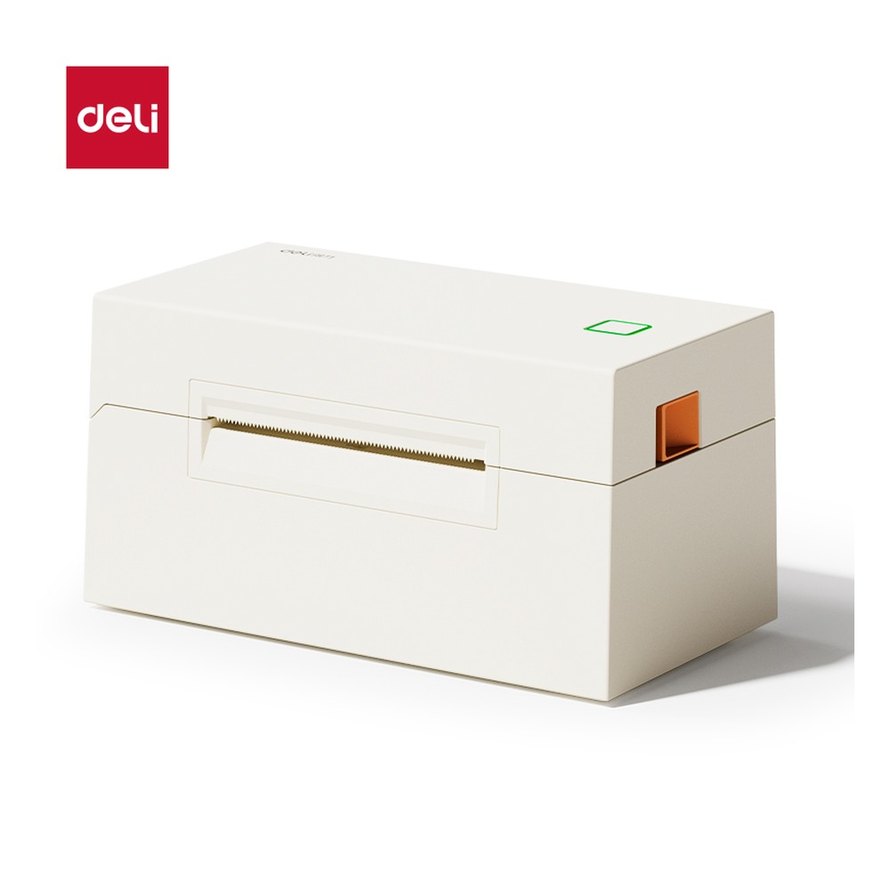 DELI/得力 热敏标签打印机 GE385W 颜色:暖白色；尺寸:172mm*95mm*92mm；额定功率:385W 单位:台