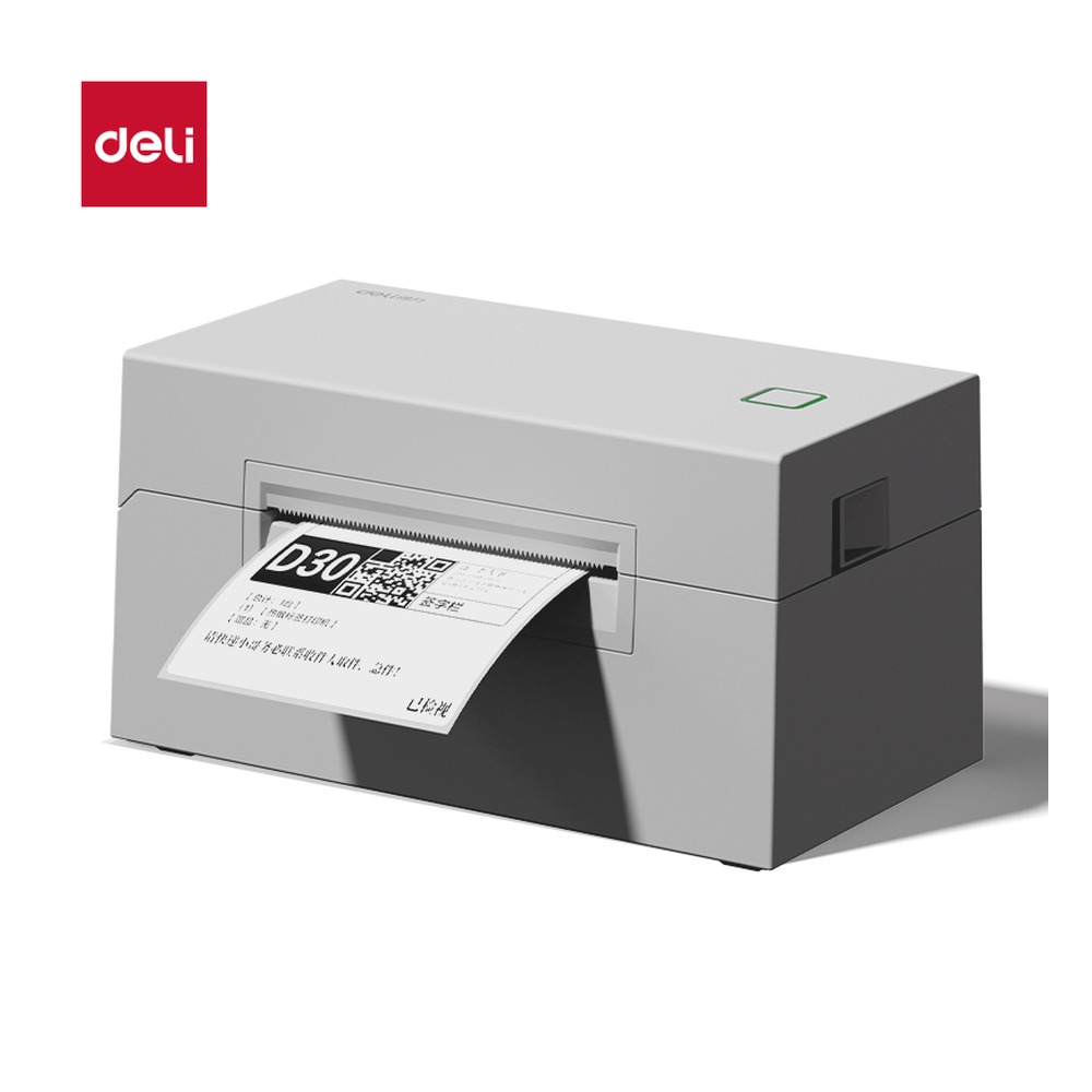 DELI/得力 热敏标签打印机 GE120W 颜色:深灰色；尺寸:172mm*92mm*95mm；额定功率:120W 单位:台