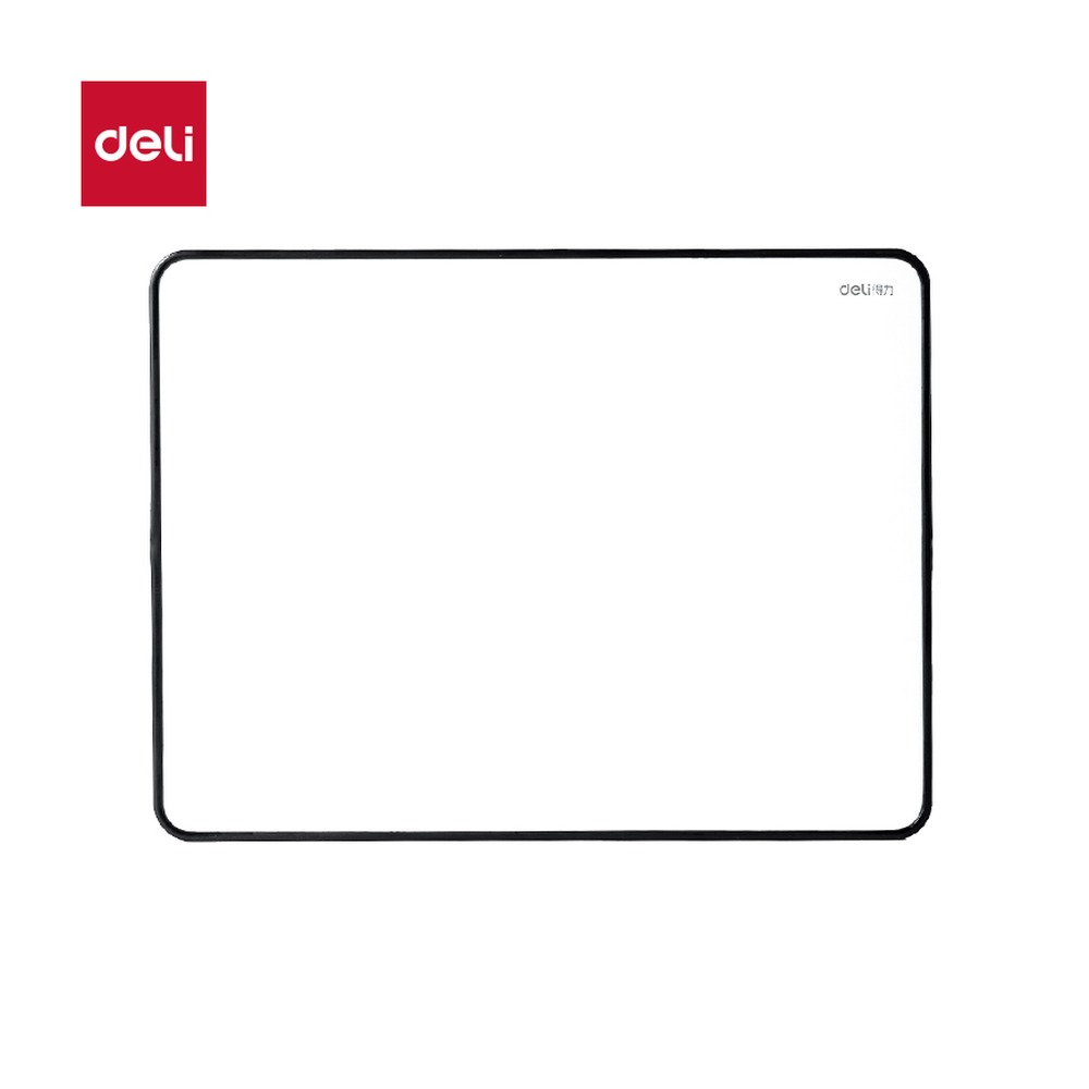 DELI/得力 便携双面磁吸白板 MQ133 颜色:黑；尺寸:228mm*305mm 单位:块