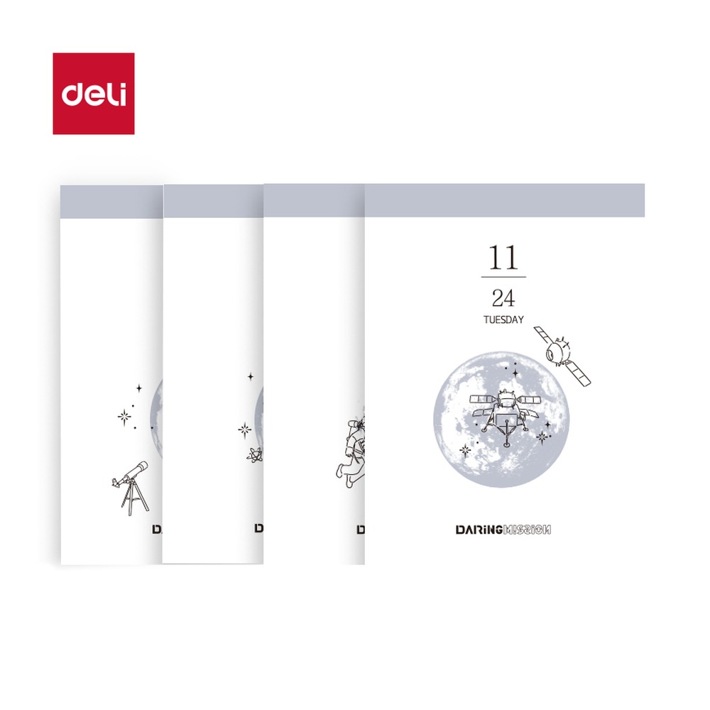 DELI/得力 便签本 BQ122 尺寸:102mm；包装:本；其他:80张；笔芯规格:102mm 单位:袋