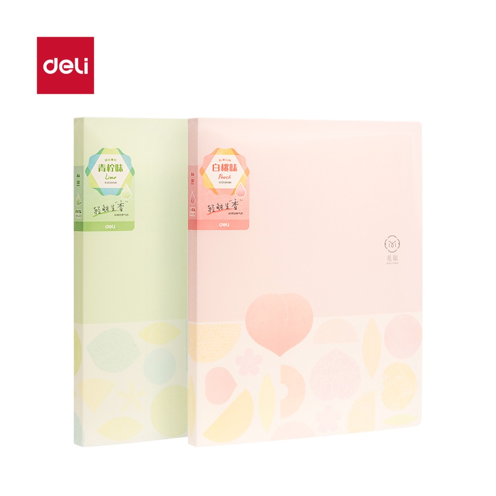 DELI/得力 觅旅系列资料册 PQ340-30 颜色:混 单位:个