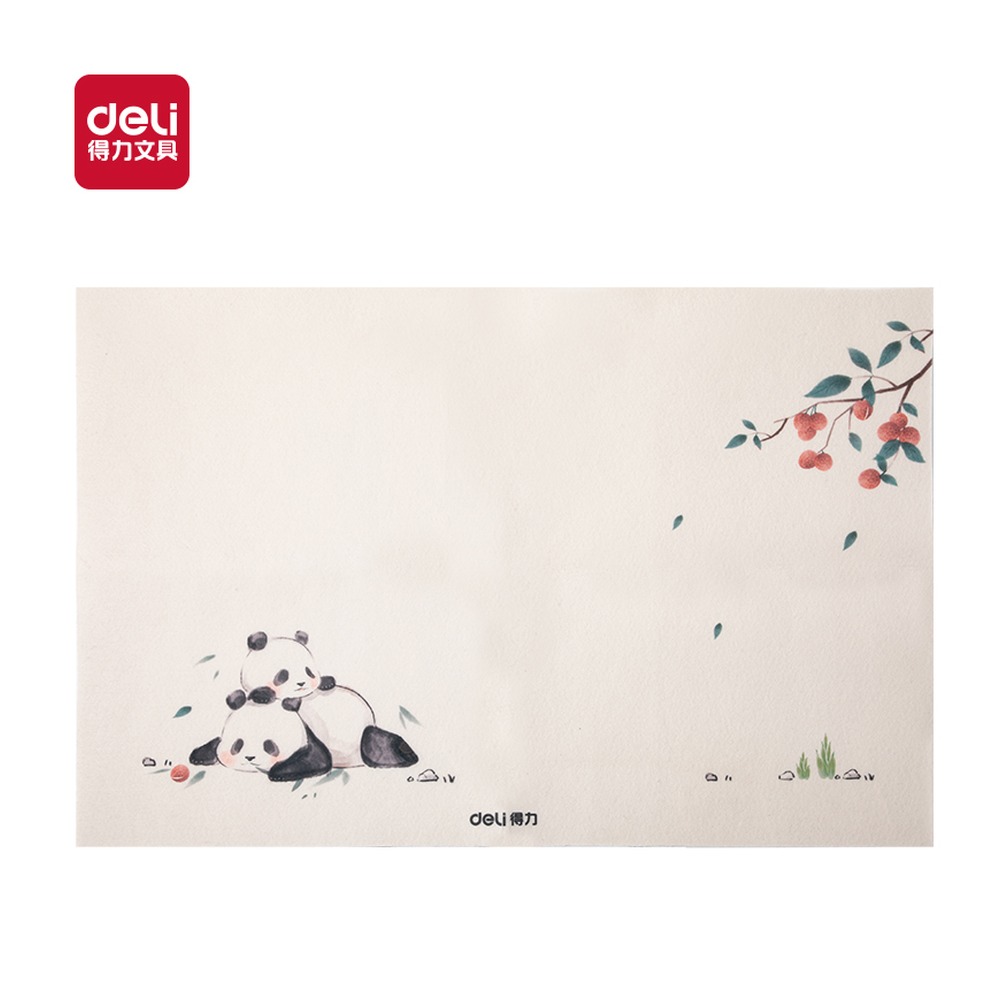 DELI/得力 熊猫毛毡 XM905 颜色:白；尺寸:60cm 单位:袋